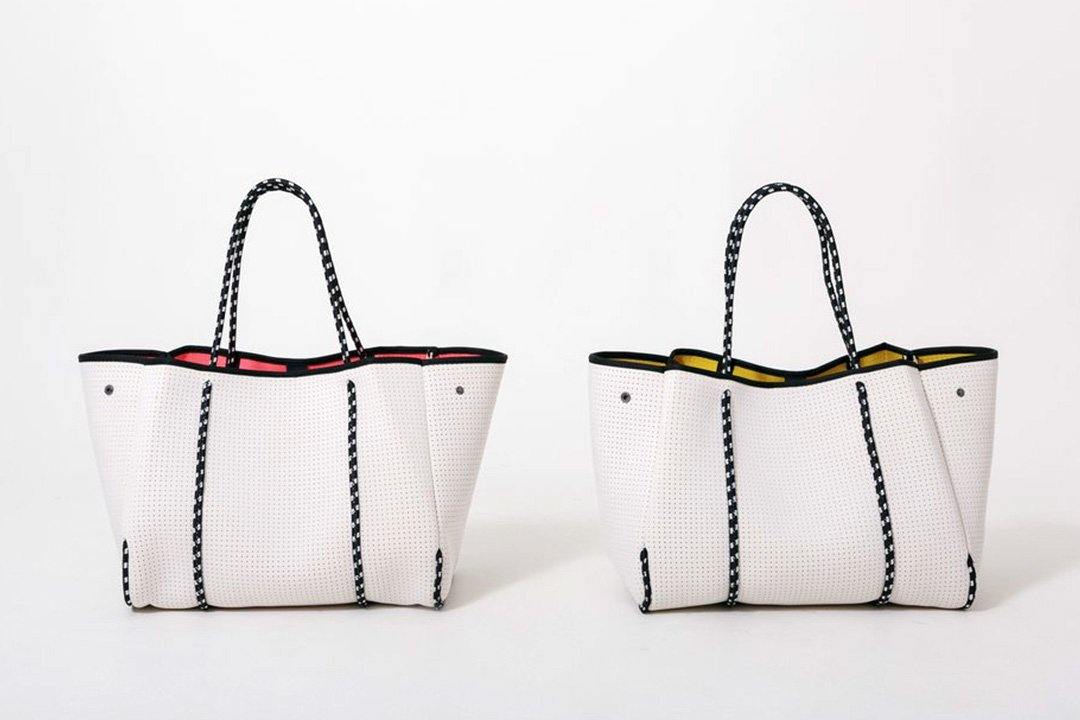 TinyYears Set of 3 Neoprene Bags for Women - Large