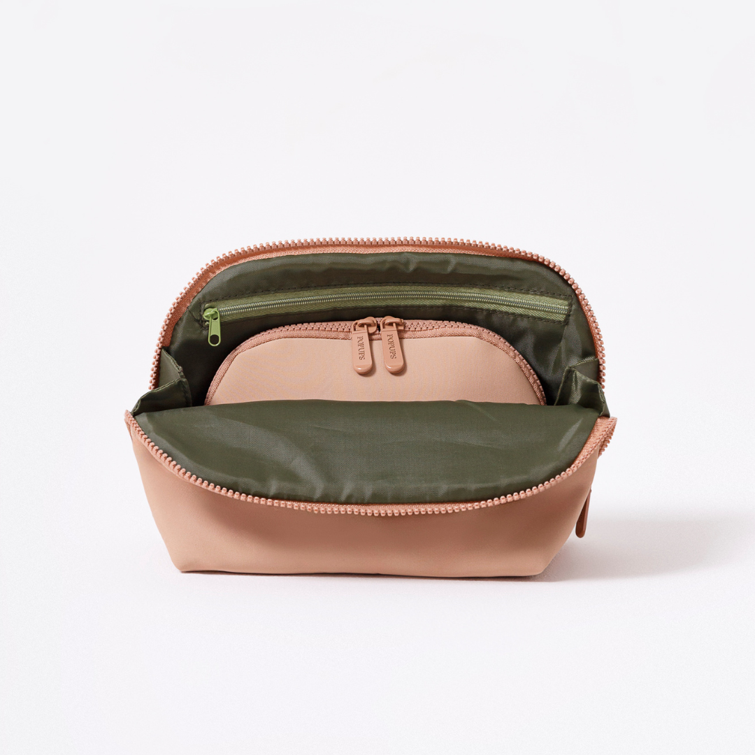 SET DE BOLSAS DE MAQUILLAJE TAN
