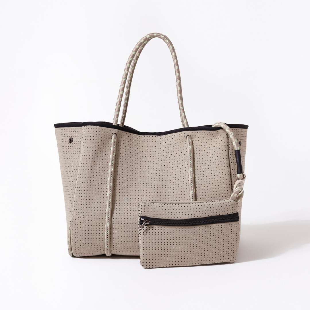 DETACHABLE POUCH GREIGE