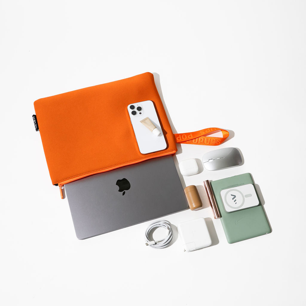 LAPTOP SLEEVE BURNT ORANGE