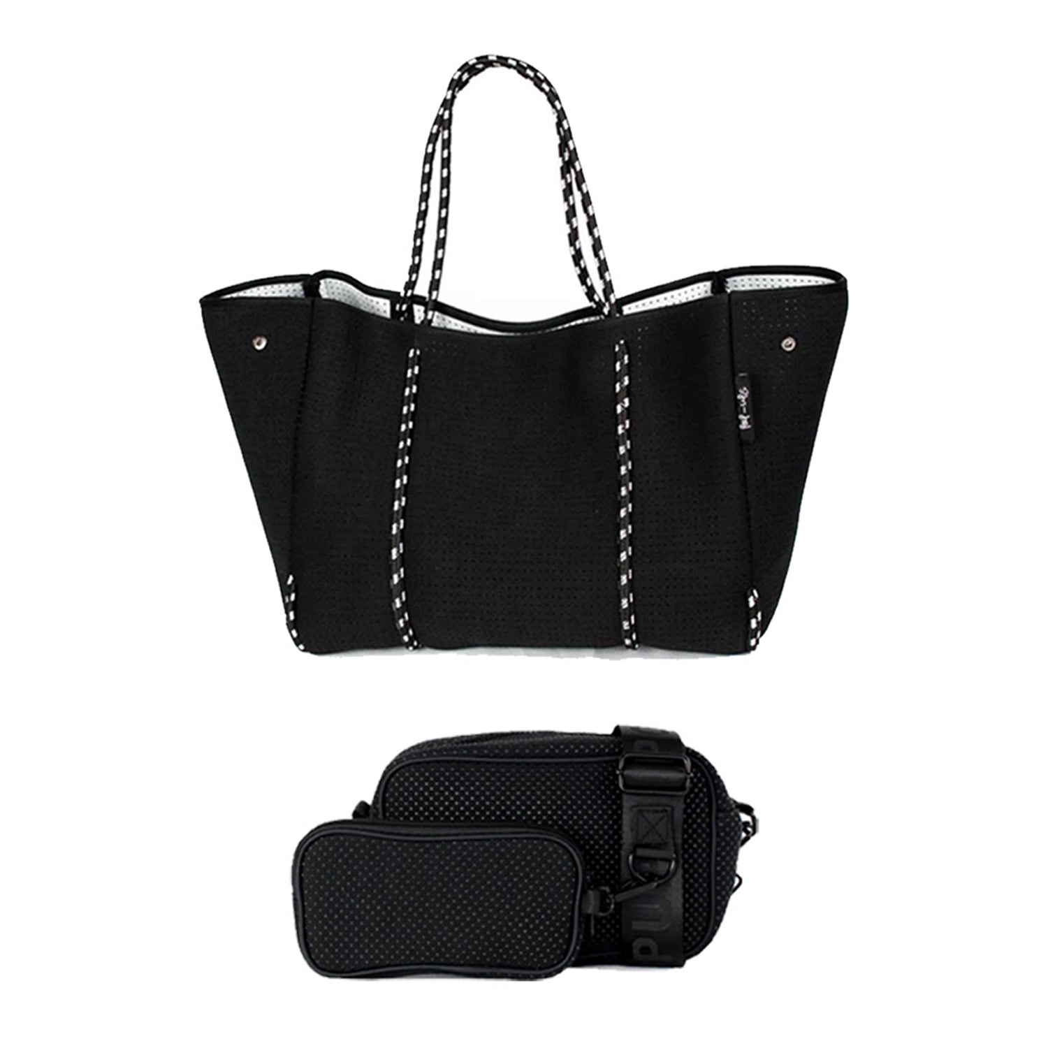 CAMERA BAG + EVERYDAY TOTE - BLACK – Pop Ups Brand