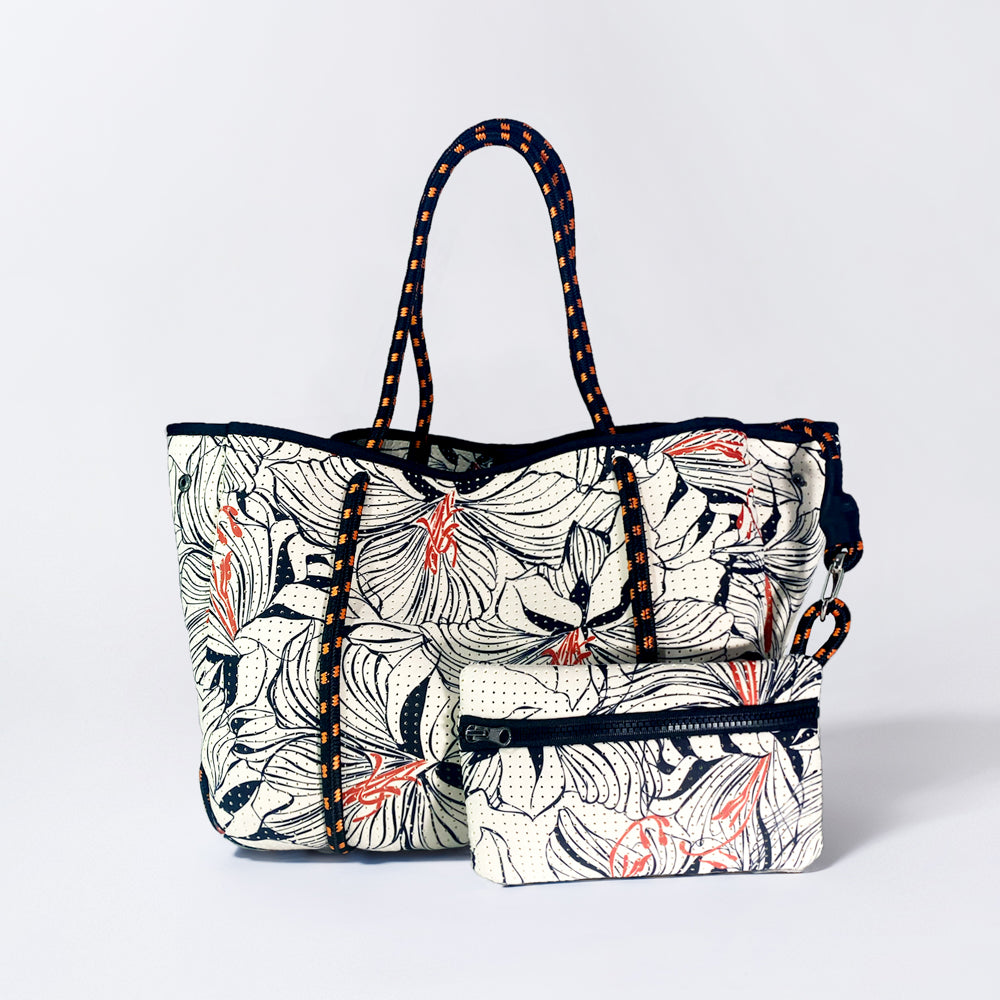 DETACHABLE POUCH HIBISCUS