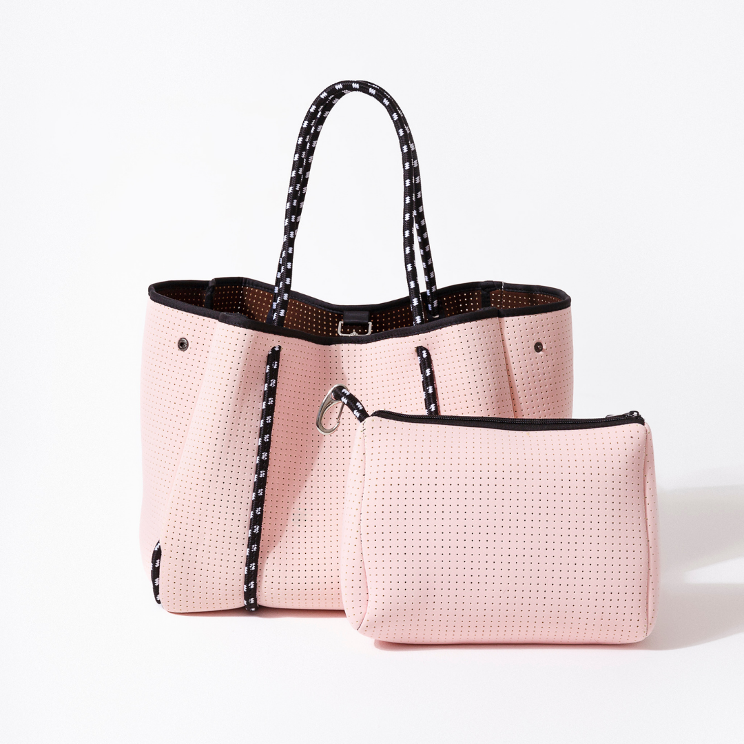 Pretty Pink II Set Everyday Tote and Pouch by Pop Ups