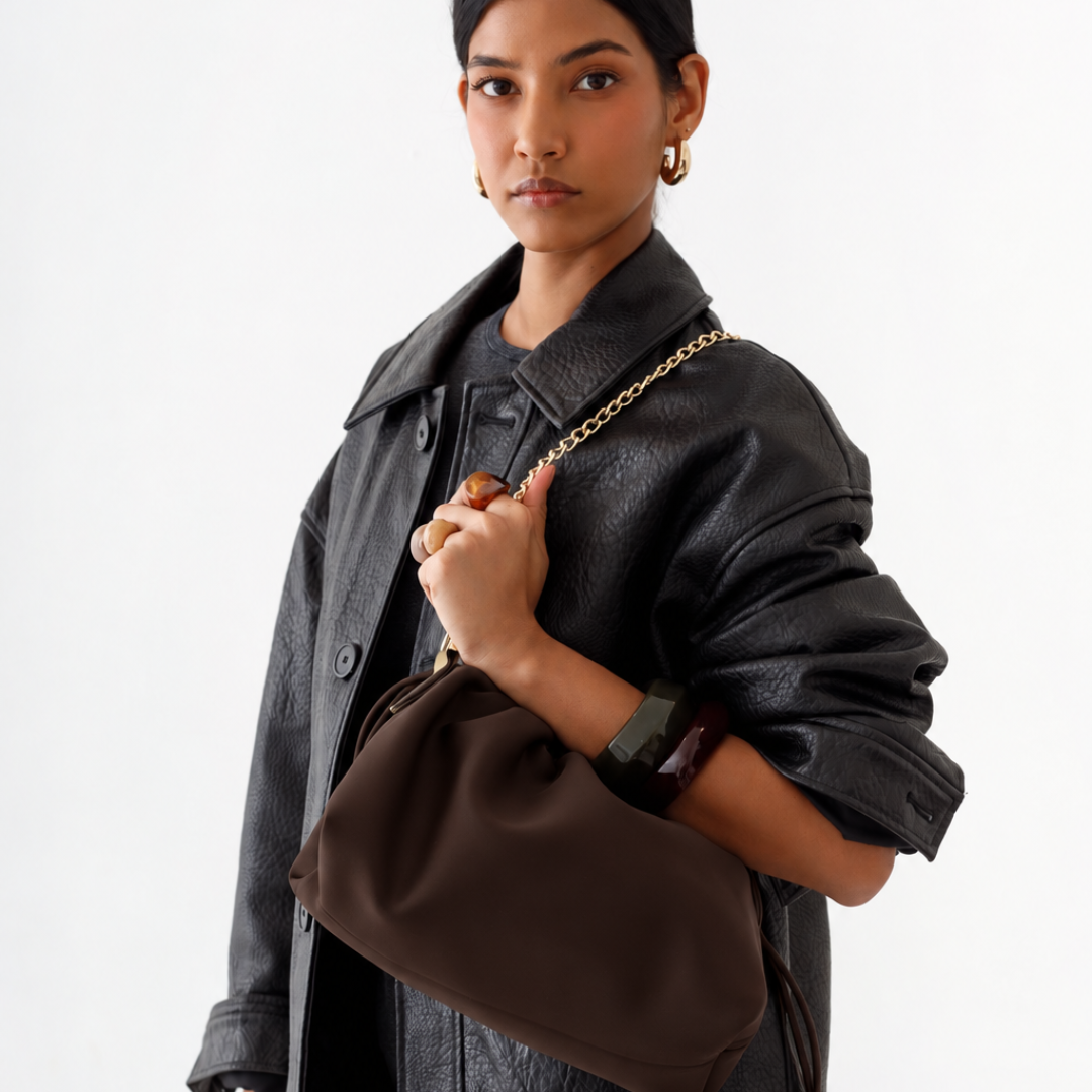 PUFF CLUTCH ESPRESSO
