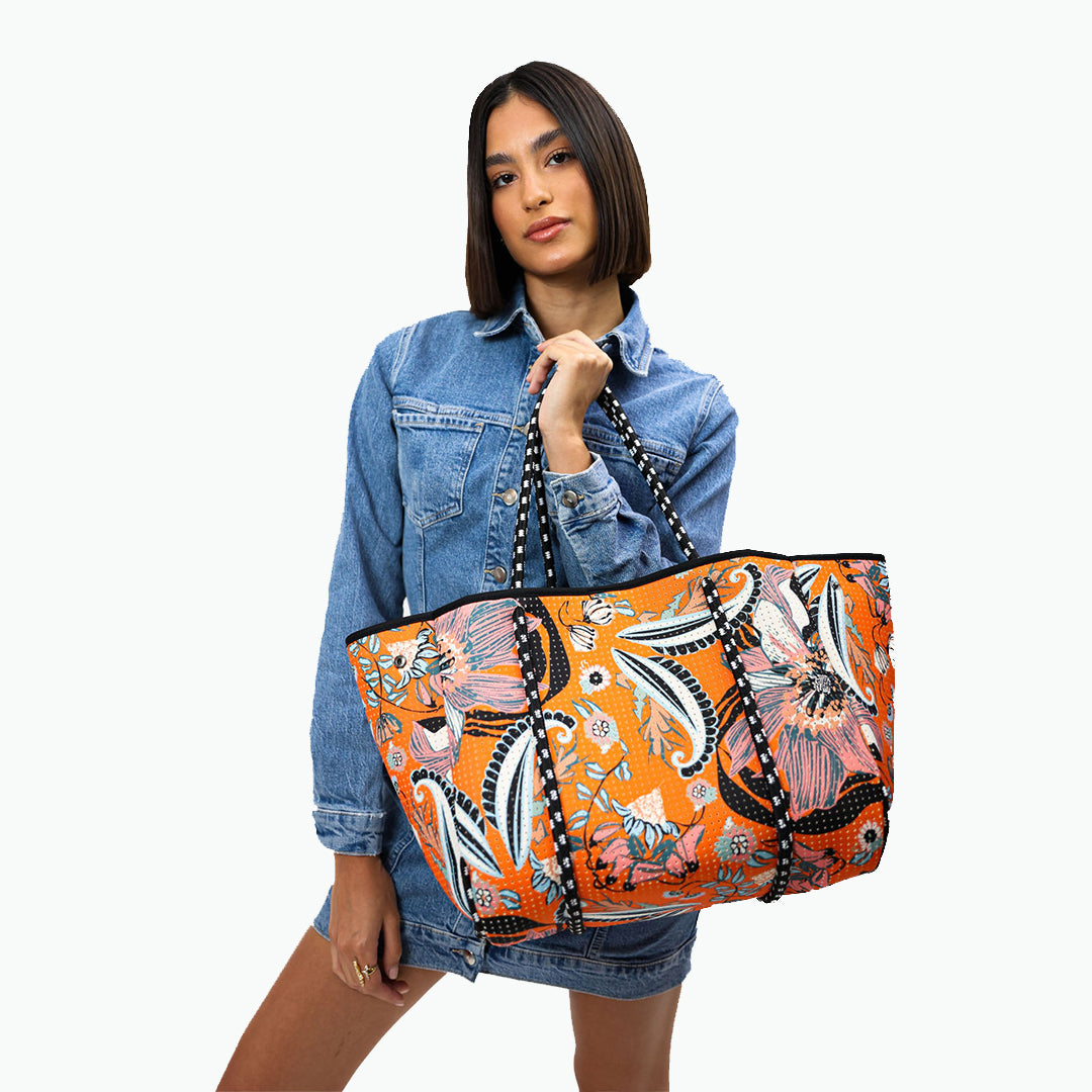 EVERYDAY TOTE BLOSSOM ORANGE