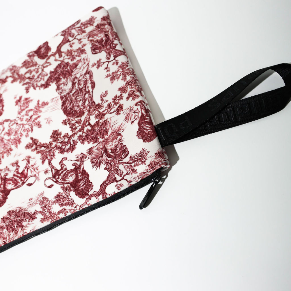 LAPTOP SLEEVE LION TOILE