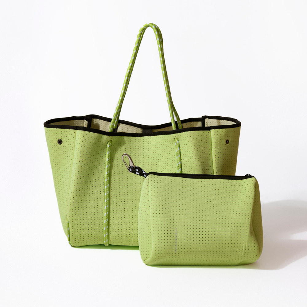 MATCHA BASIC SET - EVERYDAY TOTE AND POUCH – Pop Ups Brand