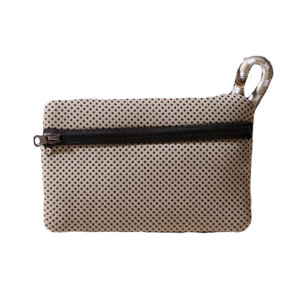 DETACHABLE POUCH TAUPE