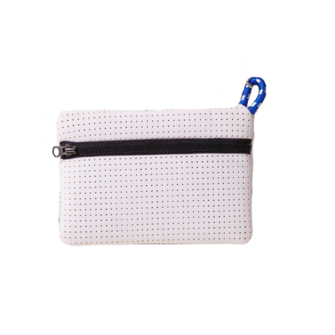 DETACHABLE POUCH WHITE BLUE
