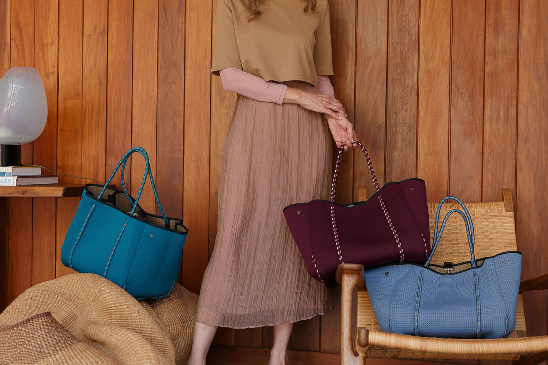 Why Neoprene bags should be your next closet staple