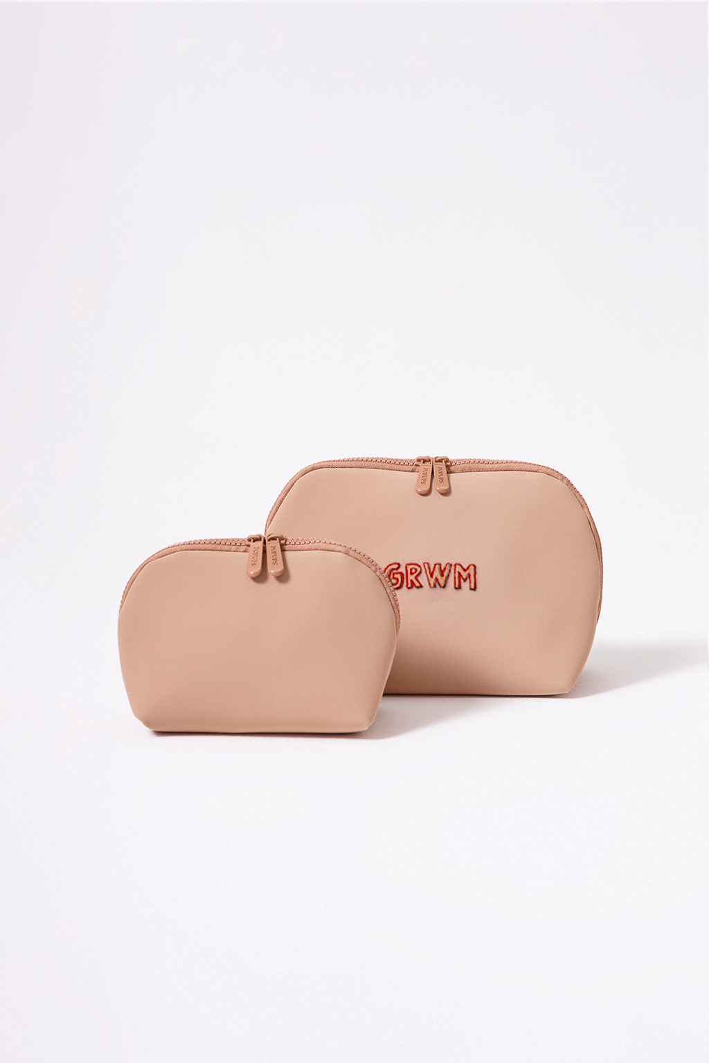 MAKEUP POUCH SET TAN – Pop Ups Brand