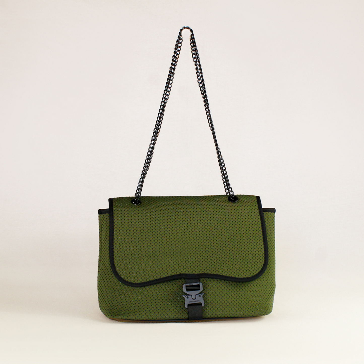 BOLSO PARA CÁMARA + BANDOLERA CON SOLAPA + TOTE EVERYDAY - VERDE SAFARI