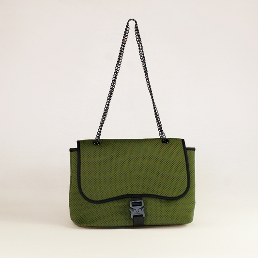 BANDOLERA SOLAPA SAFARI VERDE