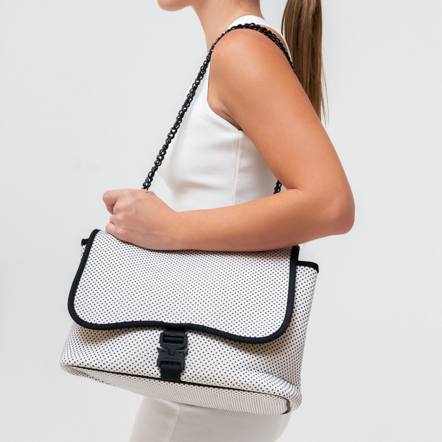 FLAP CROSSBODY WHITE