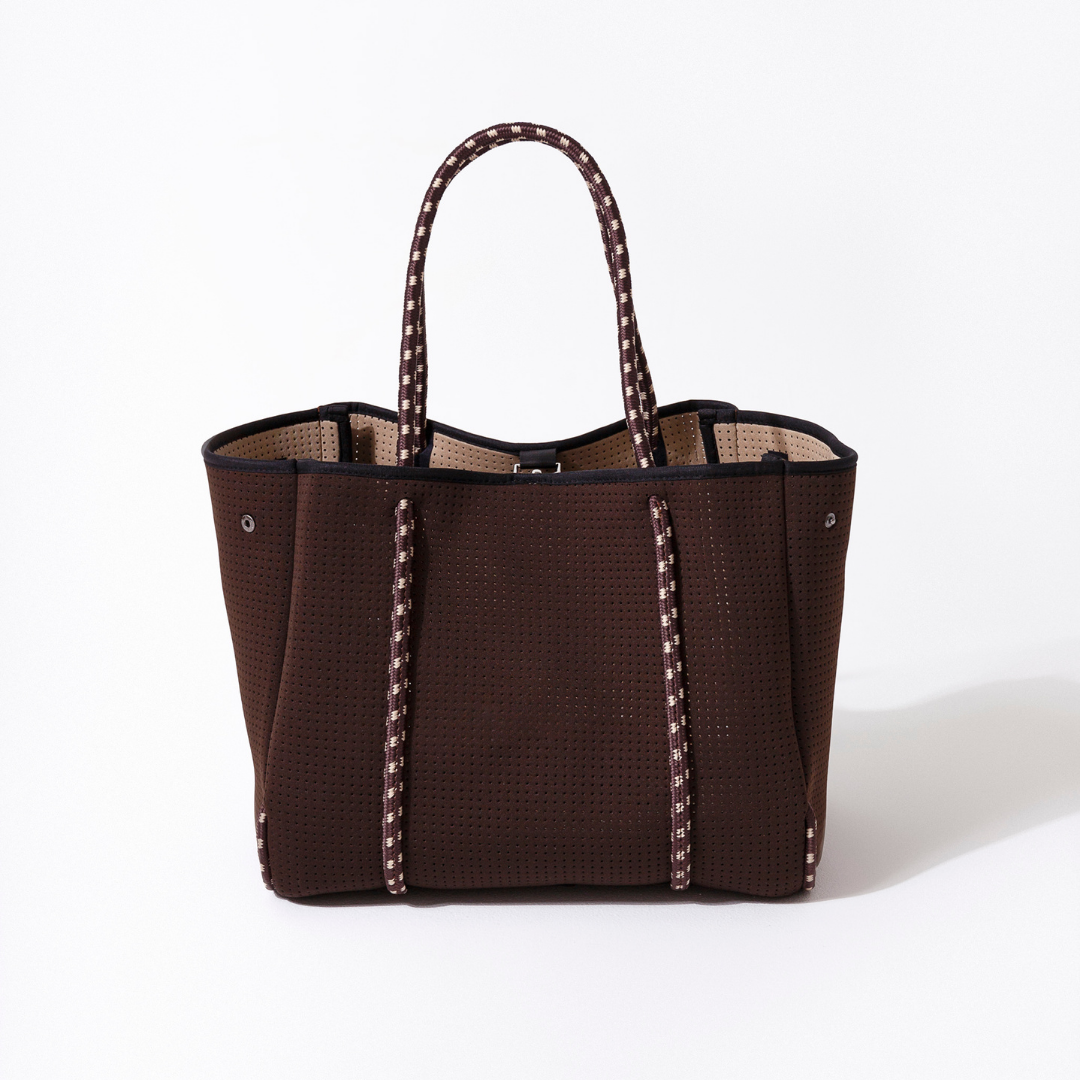 ESPRESSO EVERYTHING SET: EVERYDAY TOTE + LAPTOP SLEEVE + TOILETRY BAG + PASSPORT WALLET + ESSENTIAL POUCH