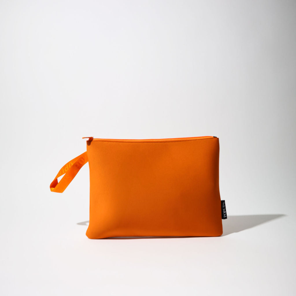 BURNT ORANGE TRAVEL SET: EVERYDAY TOTE + LAPTOP SLEEVE + PASSPORT WALLET