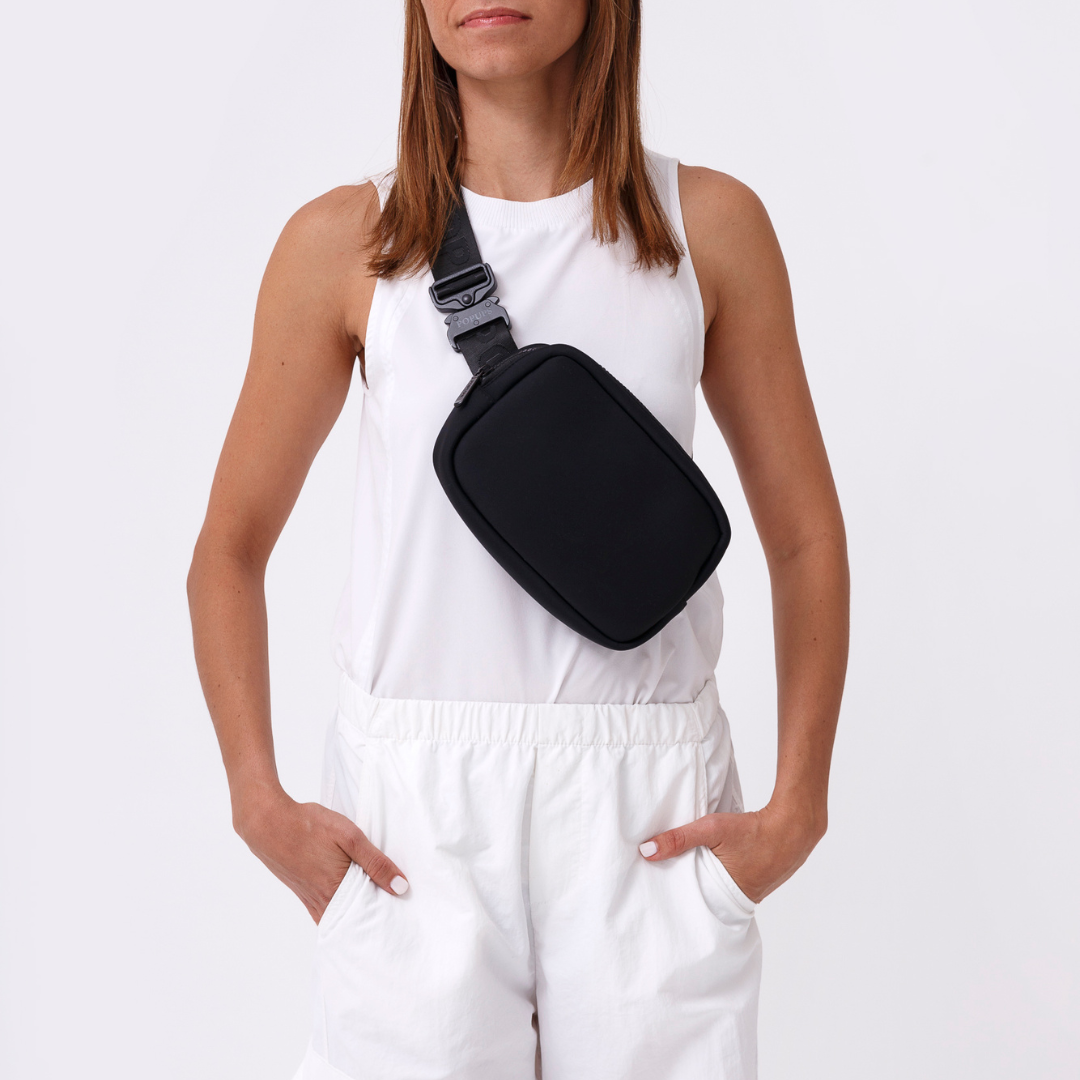 Amazon.com | ZORFIN Fanny Packs for Women Men, Cross Body Belt Bag with  Adjustable Strap, Fashion Waist Packs for Workout/Running/Hiking (Black) |  Waist Packs