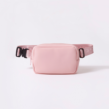 Pink and white fanny pack hotsell