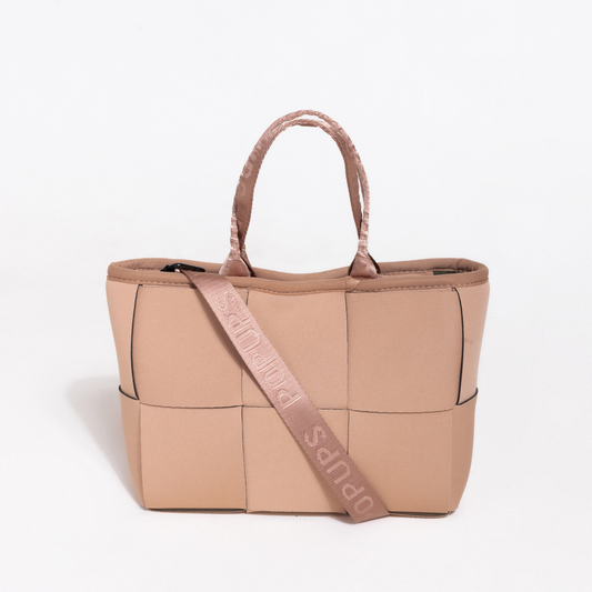 MINI ICON TOTE TAN