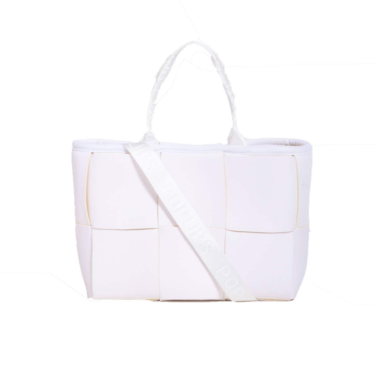 ★ POSZER★ Mild Stripe Tote Bag White 252MSTTB008F MINI ICON TOTE WHITE YELLOW – Pop Ups Brand