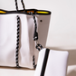 EVERYDAY TOTE DOTTED WHITE