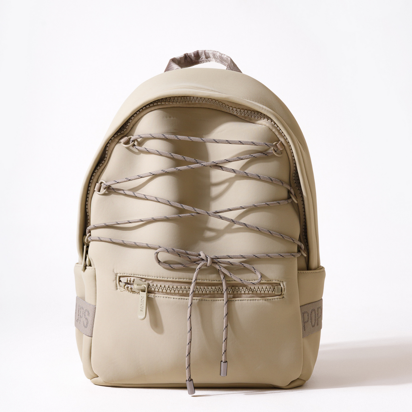 BACKPACK + POUCH - TAUPE