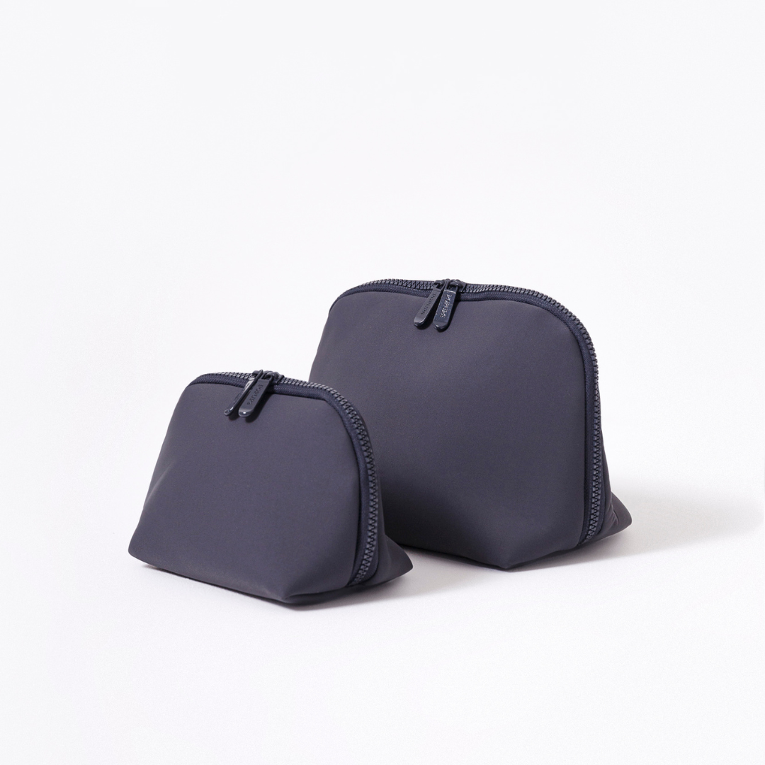 Pop Ups Brand Makeup Pouch Set Grey