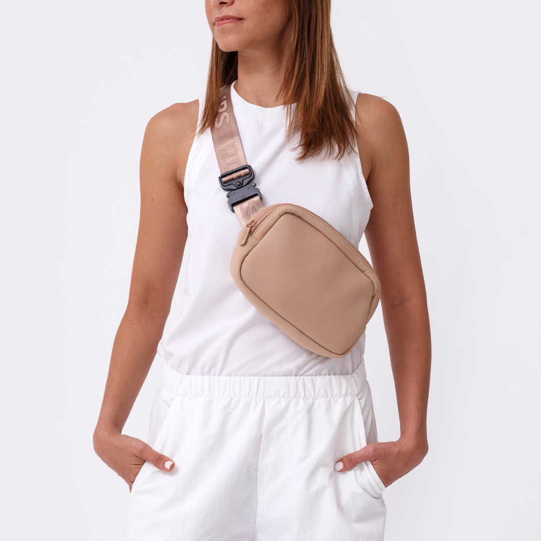 FANNY PACK TAN Pop Ups Brand