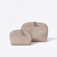 TAUPE EVERYTHING SET: EVERYDAY TOTE + LAPTOP SLEEVE + TOILETRY BAG + PASSPORT WALLET + ESSENTIAL POUCH + MAKEUP POUCH