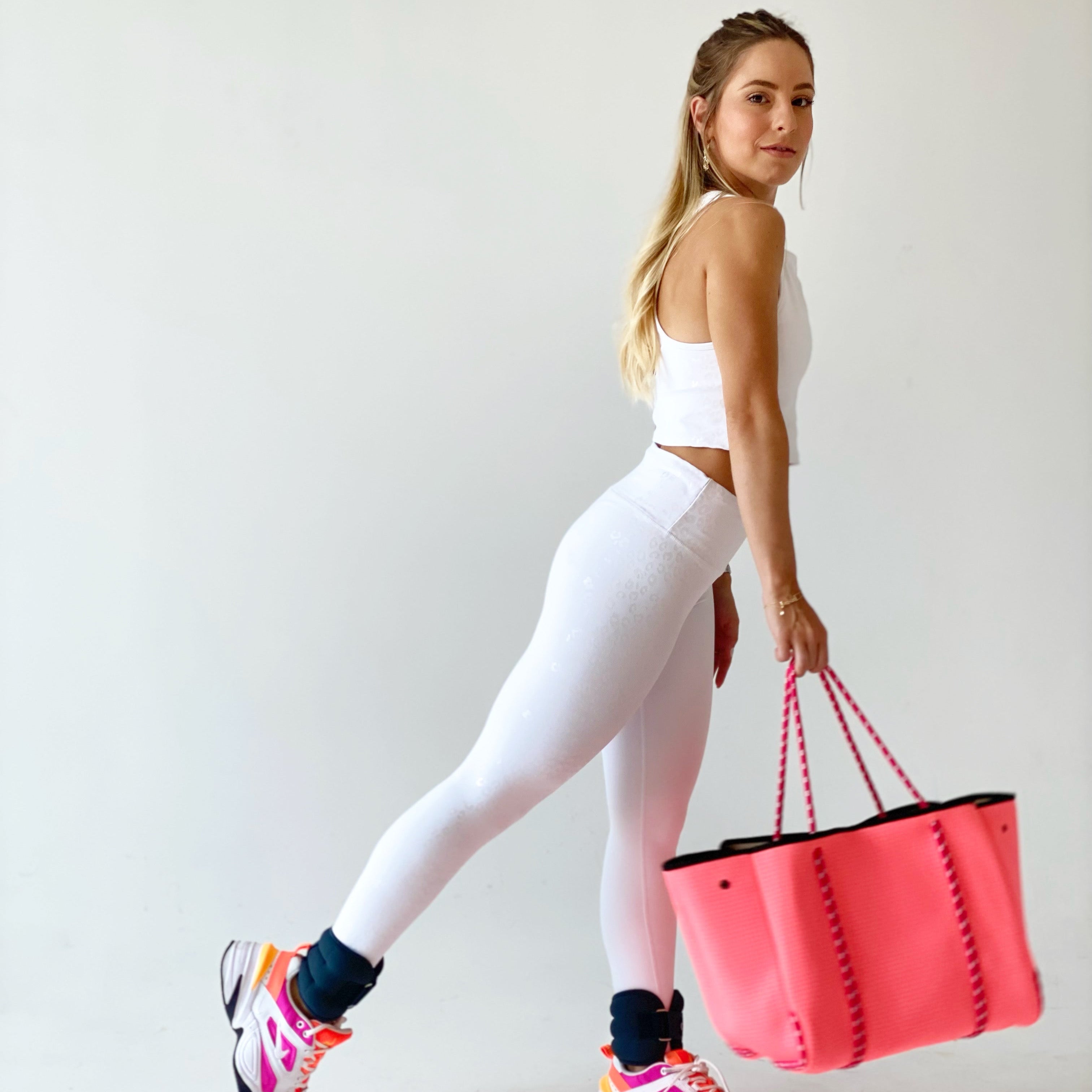 EVERYDAY TOTE NEON PINK – Pop Ups Brand