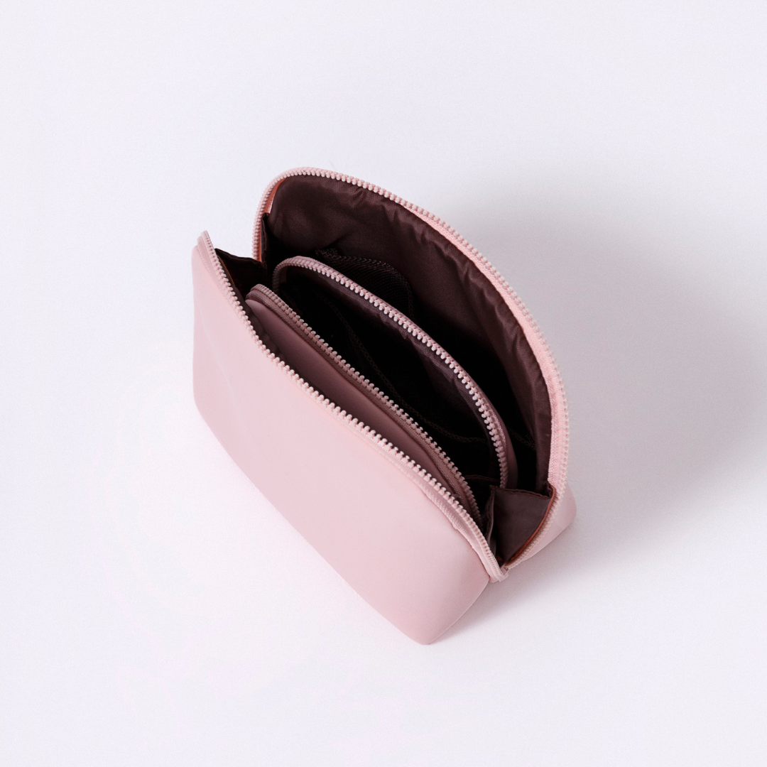 SET DE BOLSAS DE MAQUILLAJE PRETTY EN ROSA – Pop Ups Brand