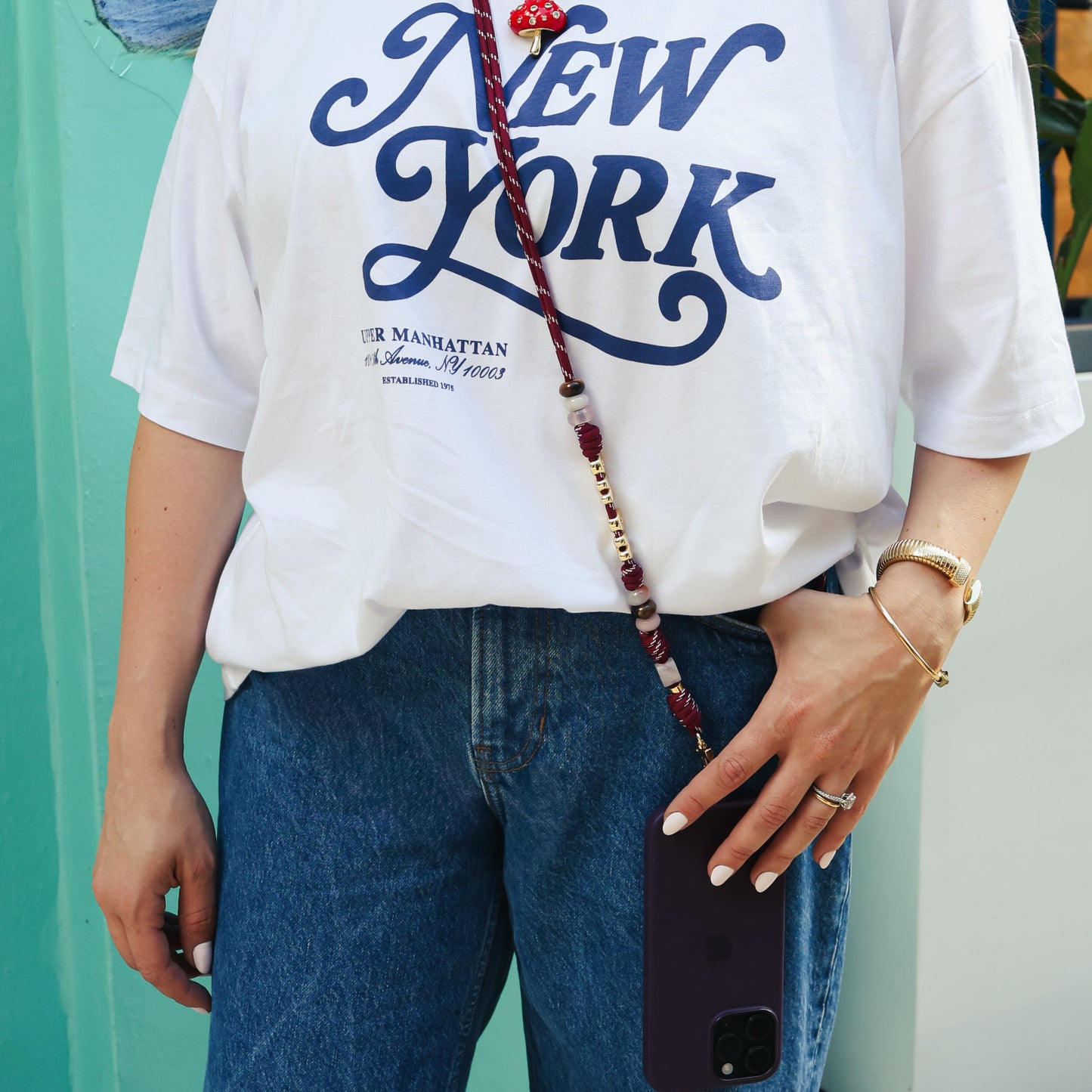 POP UPS X HANNAH B BOAT ROPE CROSSBODY PHONE STRAP