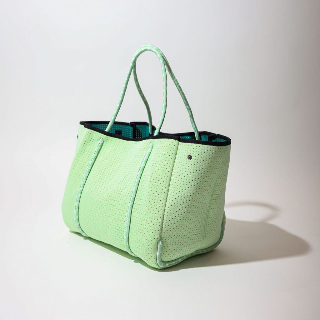 EVERYDAY TOTE GREEN PASTEL