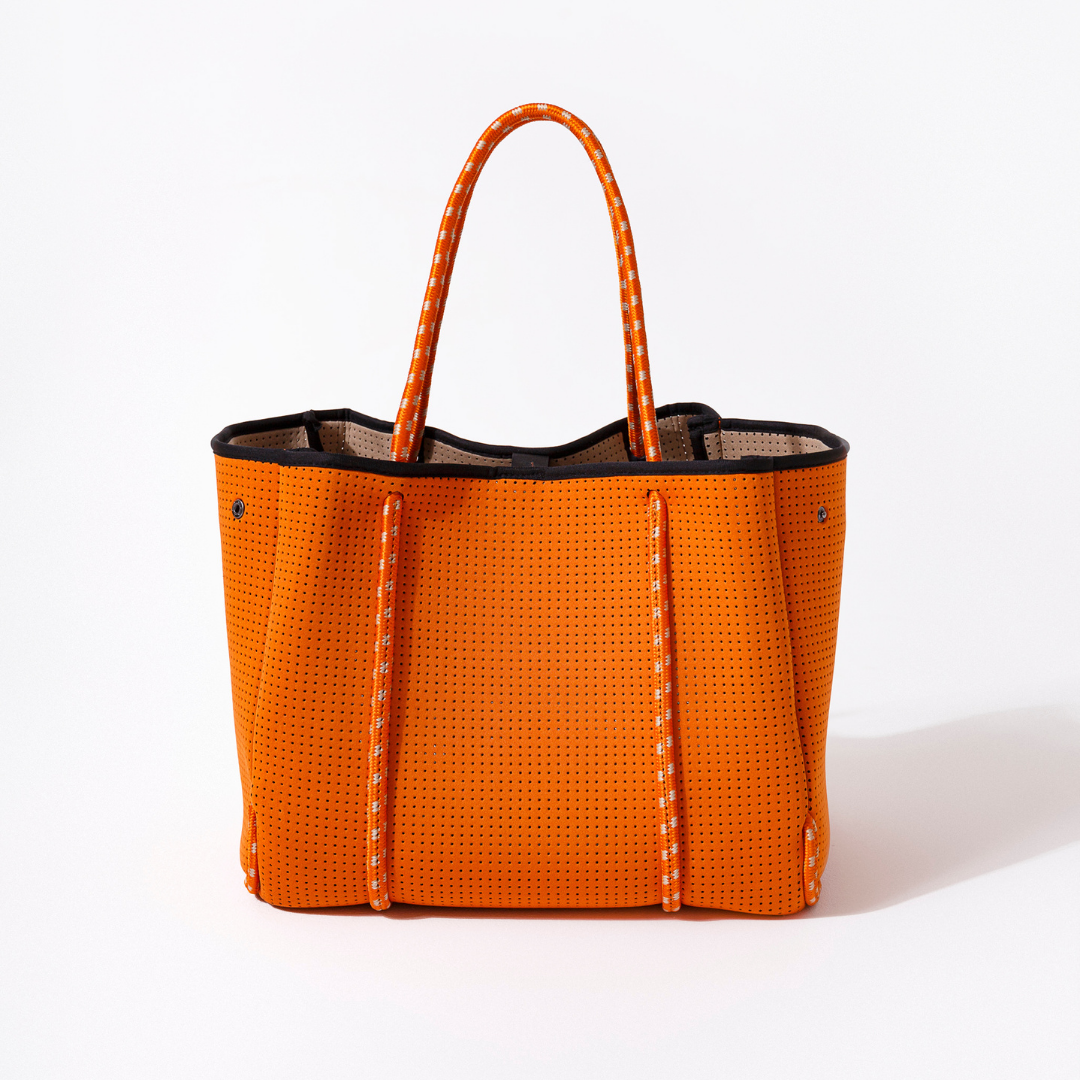 BURNT ORANGE SET - EVERYDAY TOTE AND POUCH