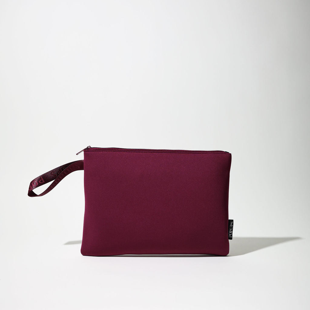 BERRY TRAVEL SET: EVERYDAY TOTE + LAPTOP SLEEVE + PASSPORT WALLET