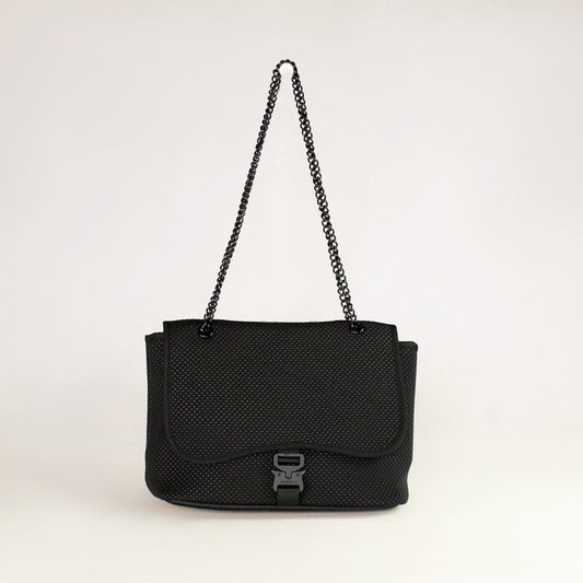 BANDOLERA SOLAPA NEGRO