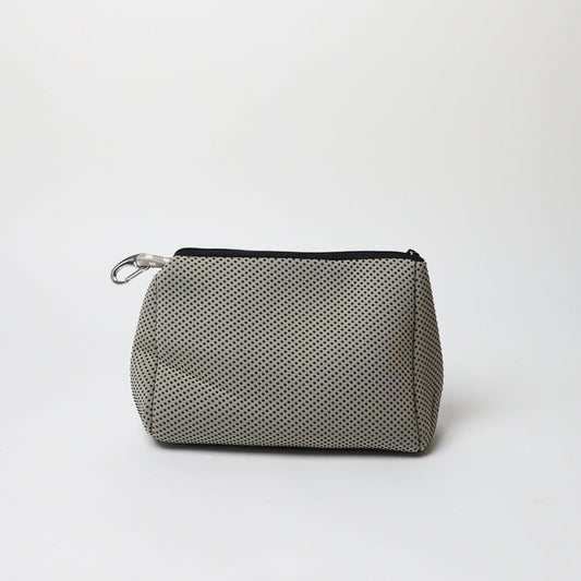 ESSENTIAL POUCH DOTTED TAUPE