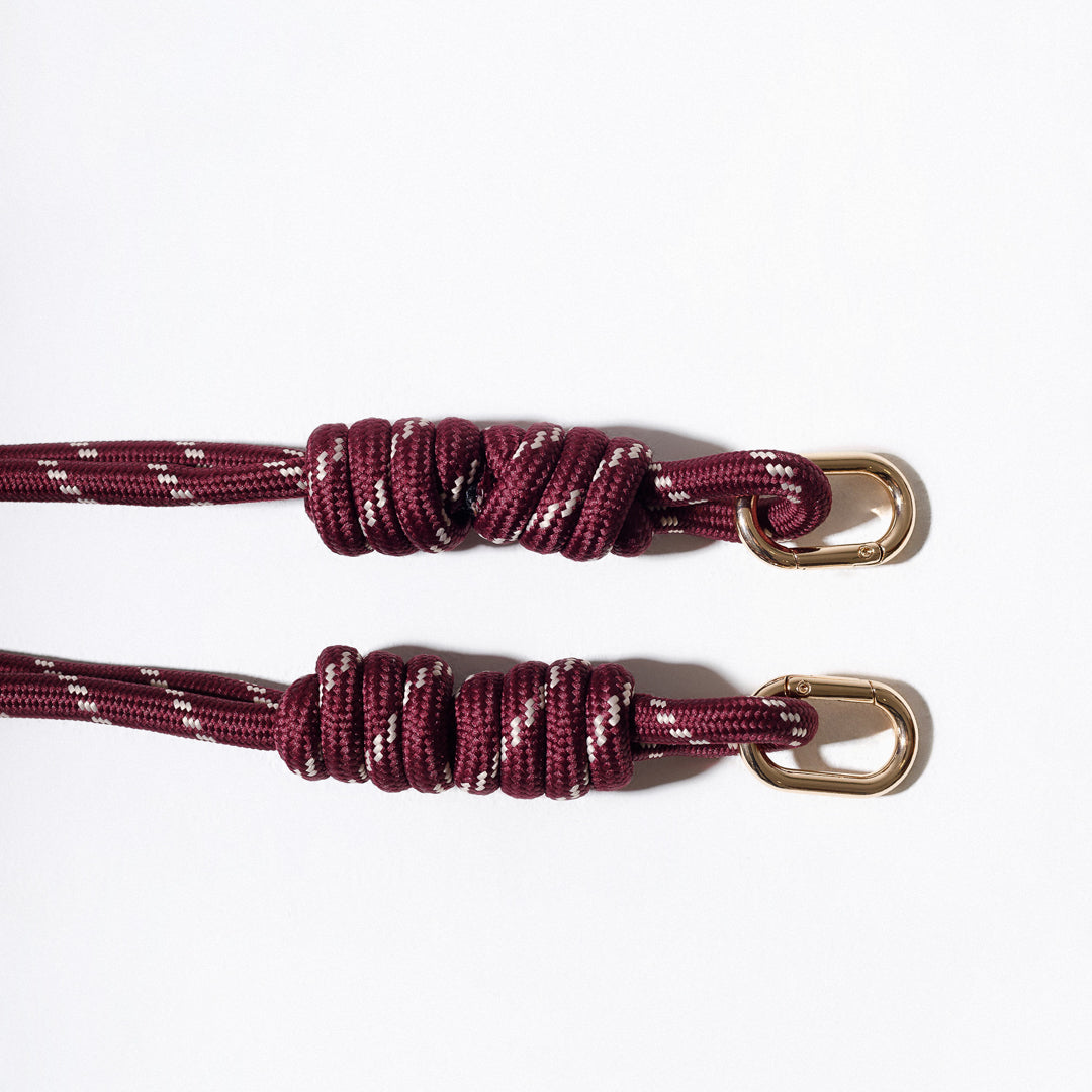 BOAT ROPE STRAP BORDEAUX