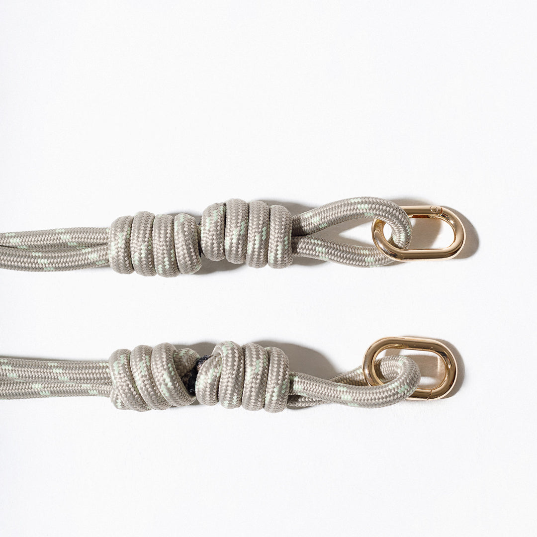 BOAT ROPE STRAP GREIGE