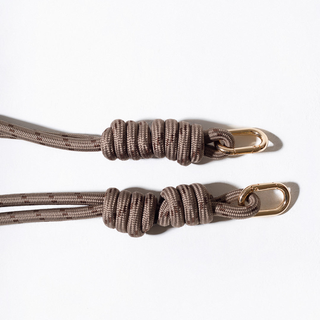 BOAT ROPE STRAP MOCHA