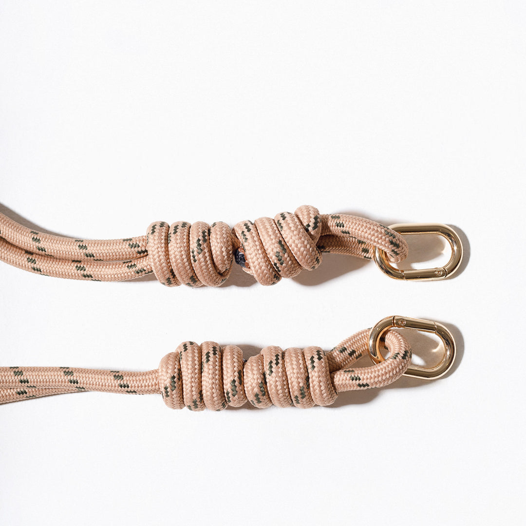 BOAT ROPE STRAP TAN