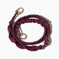 MACRAME STRAP BORDEAUX