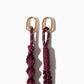 MACRAME STRAP BORDEAUX