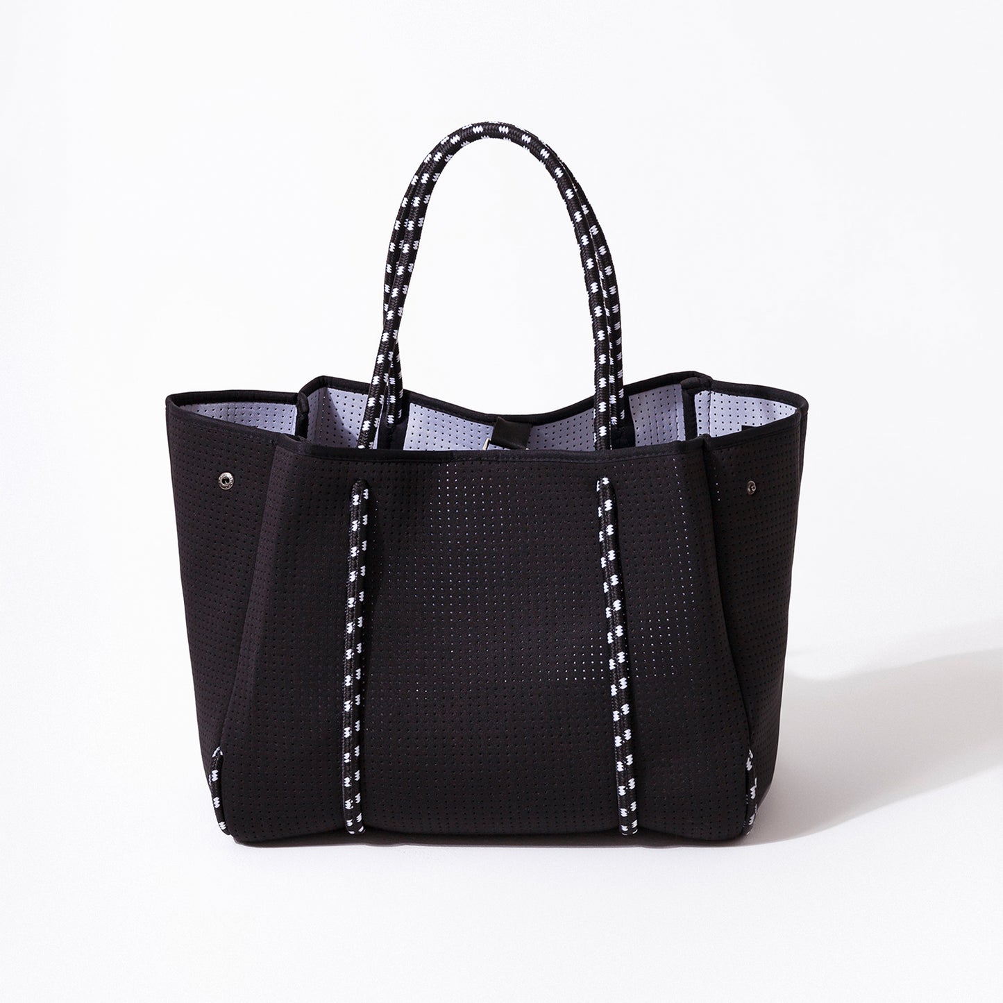 BLACK TRAVEL SET: EVERYDAY TOTE + LAPTOP SLEEVE + PASSPORT WALLET