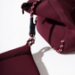 ZIPPER TOTE BORDEAUX