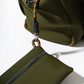ZIPPER TOTE SAFARI GREEN