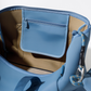 ZIPPER TOTE STORMY BLUE