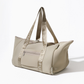 ZIPPER TOTE TAUPE