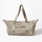 ZIPPER TOTE TAUPE