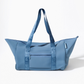 ZIPPER TOTE STORMY BLUE
